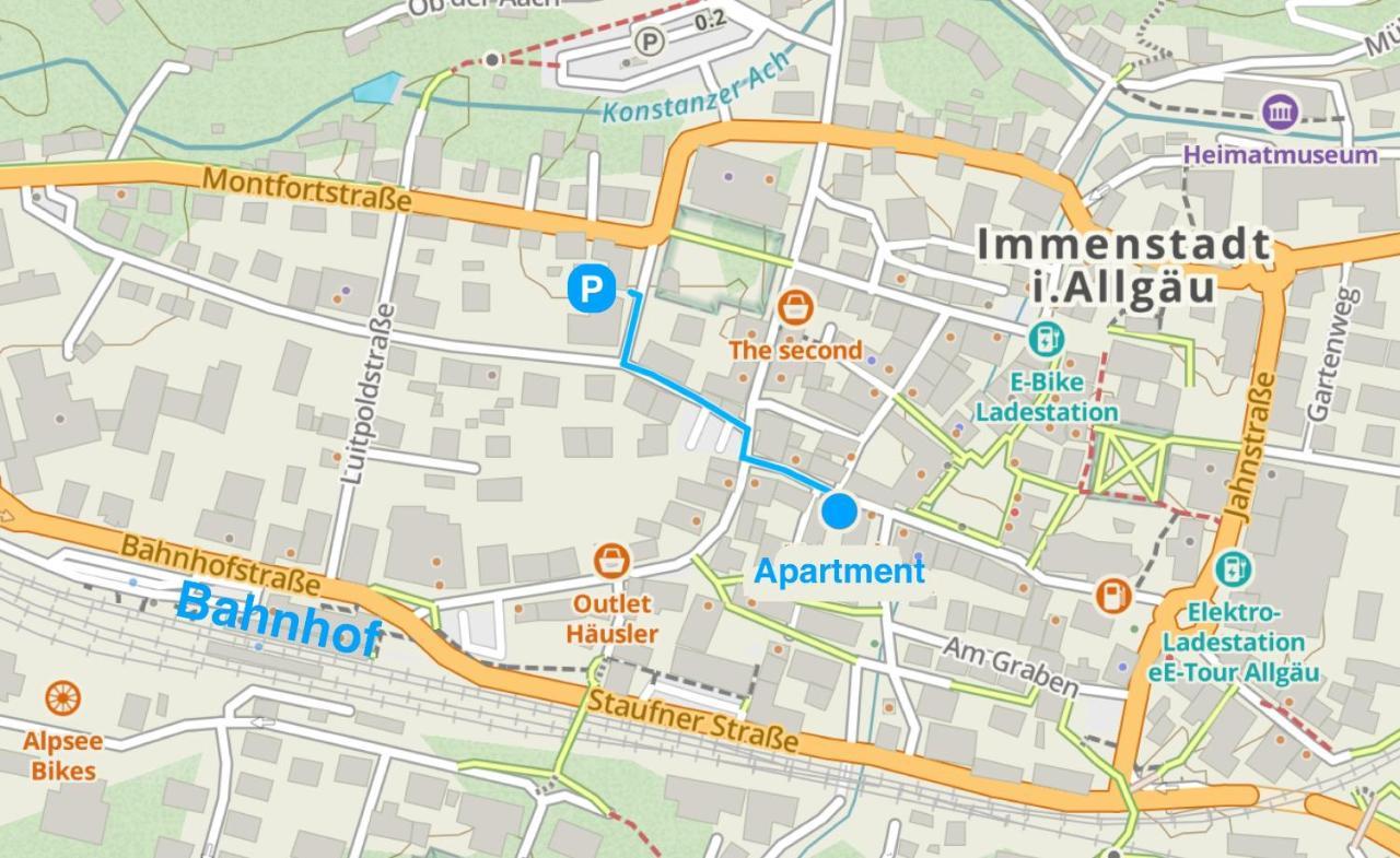Italienische Gastfreundlichkeit Im Herzen Von Immenstadt Immenstadt im Allgäu Exterior photo